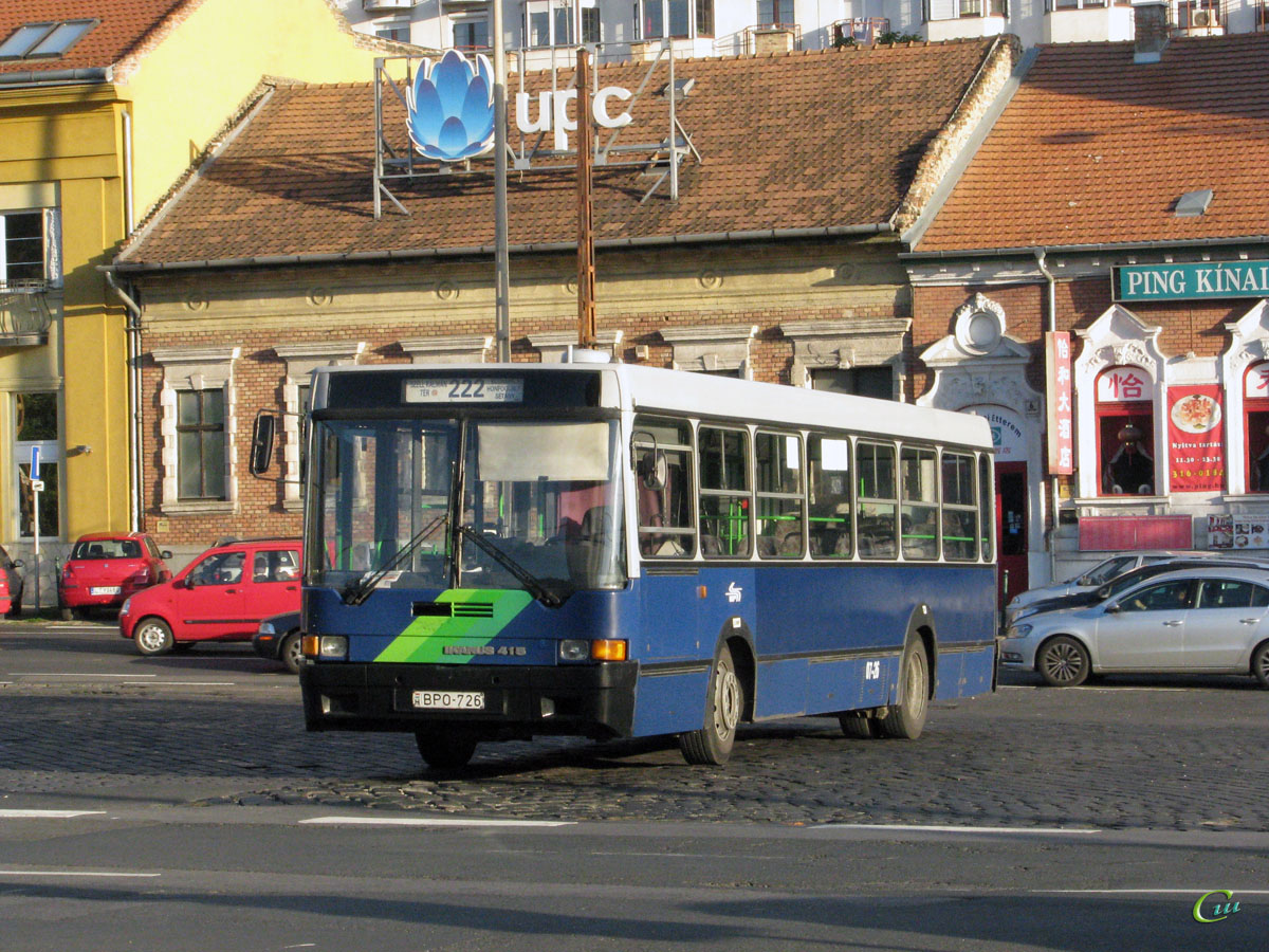 Будапешт. Ikarus 415.15 BPO-726
