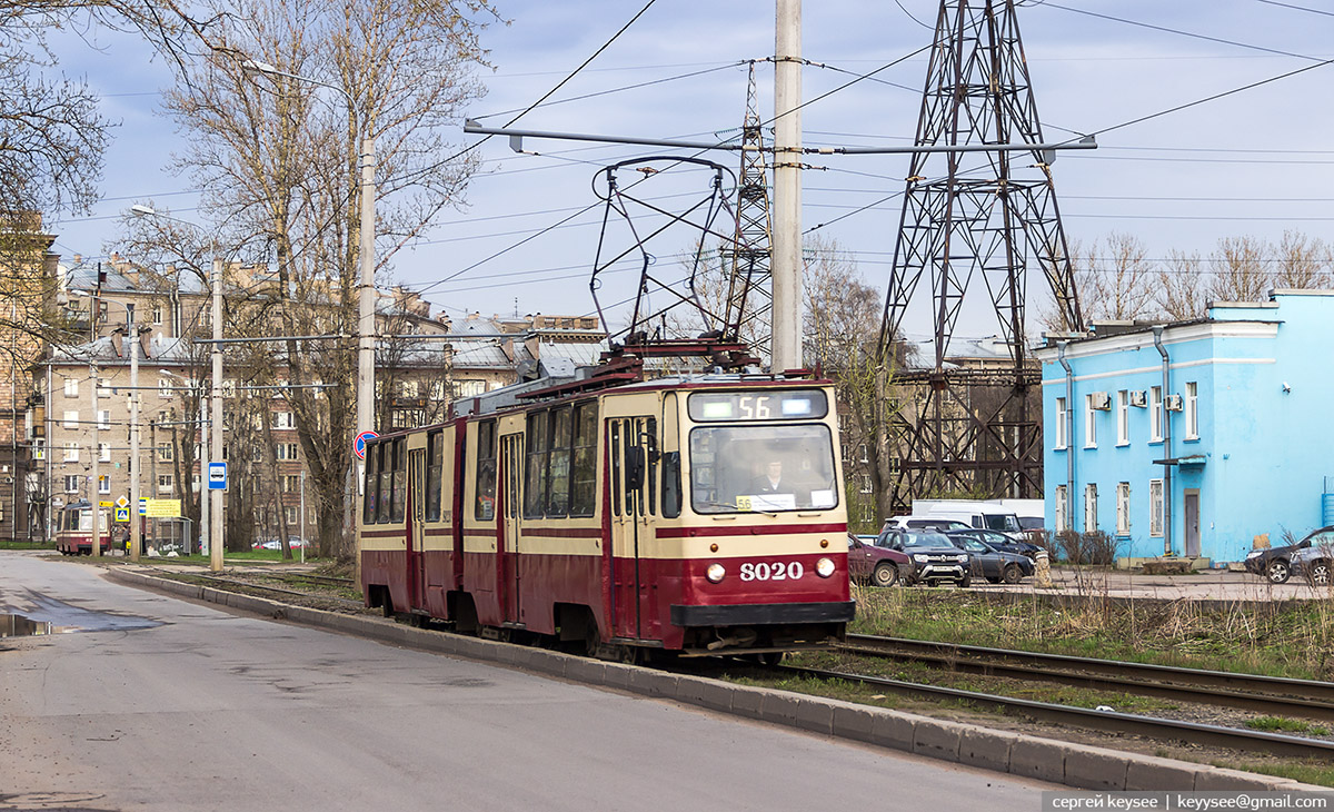 Санкт-Петербург. ЛВС-86К №8020