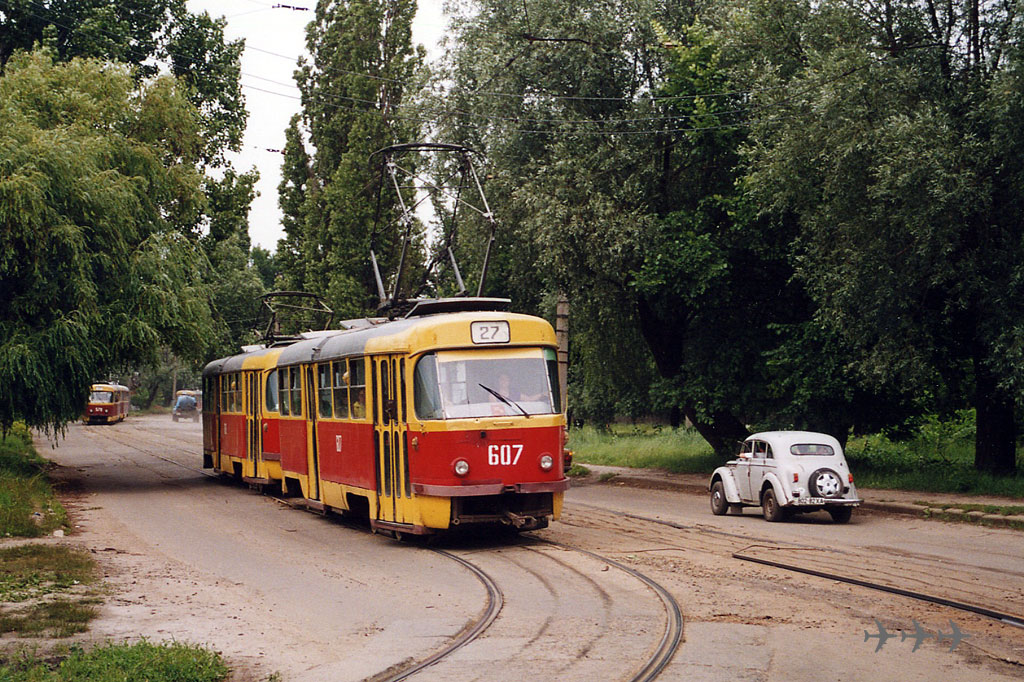 Харьков. Tatra T3SU №607, Tatra T3SU №608
