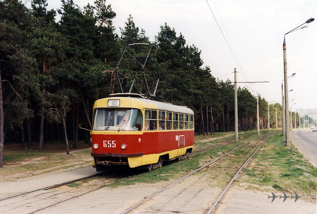 Харьков. Tatra T3SU №655