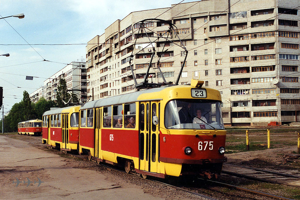 Харьков. Tatra T3SU №675, Tatra T3SU №687