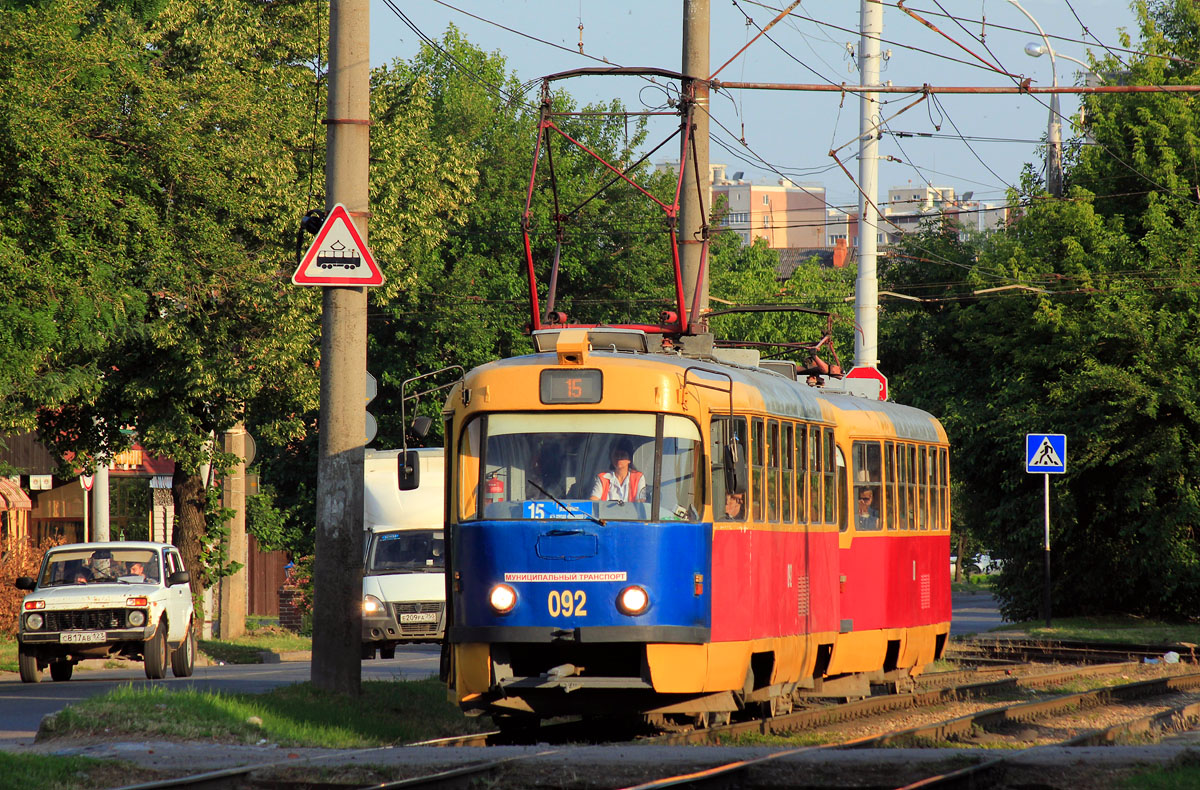 Краснодар. Tatra T3SU №080, Tatra T3SU №092