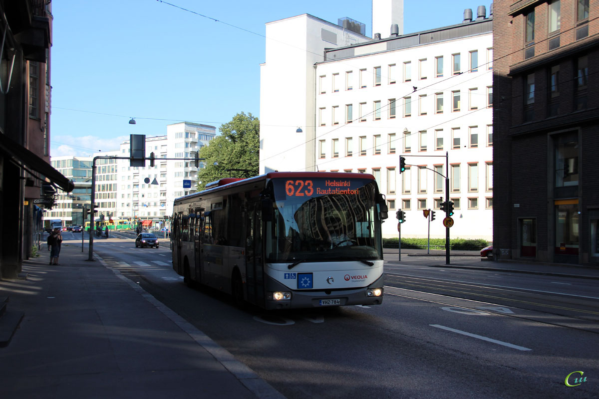 Хельсинки. Irisbus Crossway LE 12.8M VHZ-784