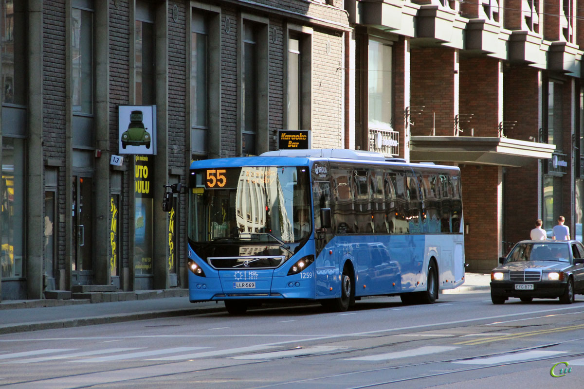 Хельсинки. Volvo 8900LE LLR-569