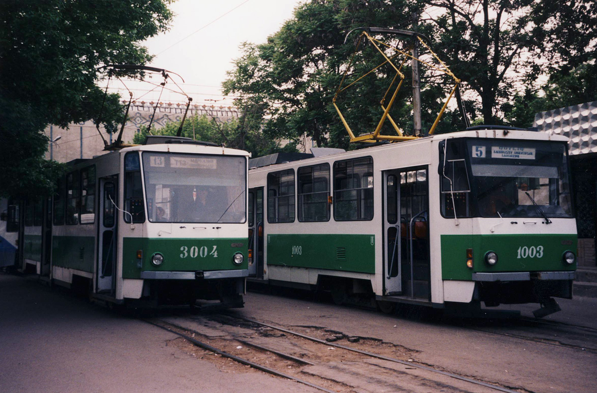 Ташкент. Tatra T6B5 (Tatra T3M) №1003, Tatra T6B5 (Tatra T3M) №3004