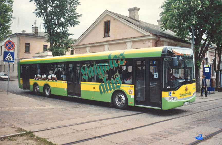 Даугавпилс. Solaris Urbino I 15 EJ-9006