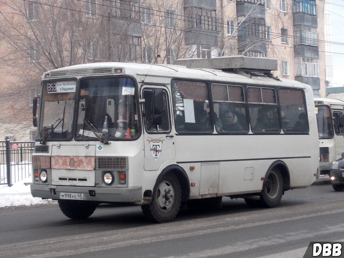 Курган. ПАЗ-32053 м998ке