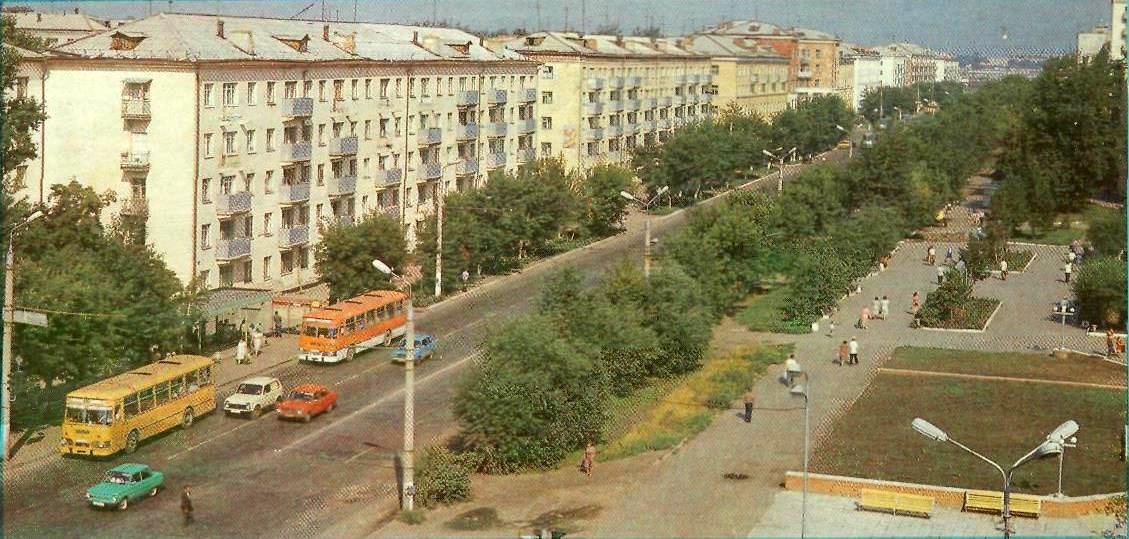 Курган. Автобусы ЛиАЗ-677М