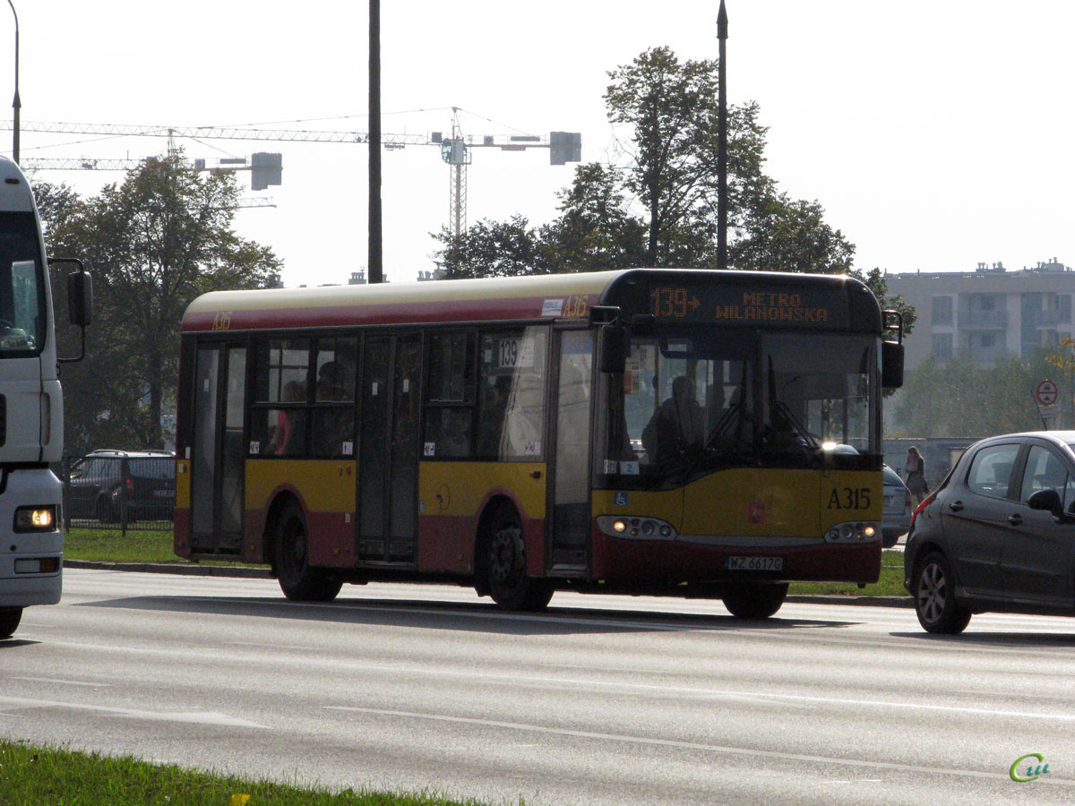 Варшава. Solaris Urbino 10 WZ 6617G