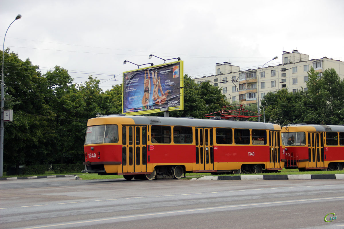 Москва. Tatra T3 (МТТЧ) №1339, Tatra T3 (МТТЧ) №1340