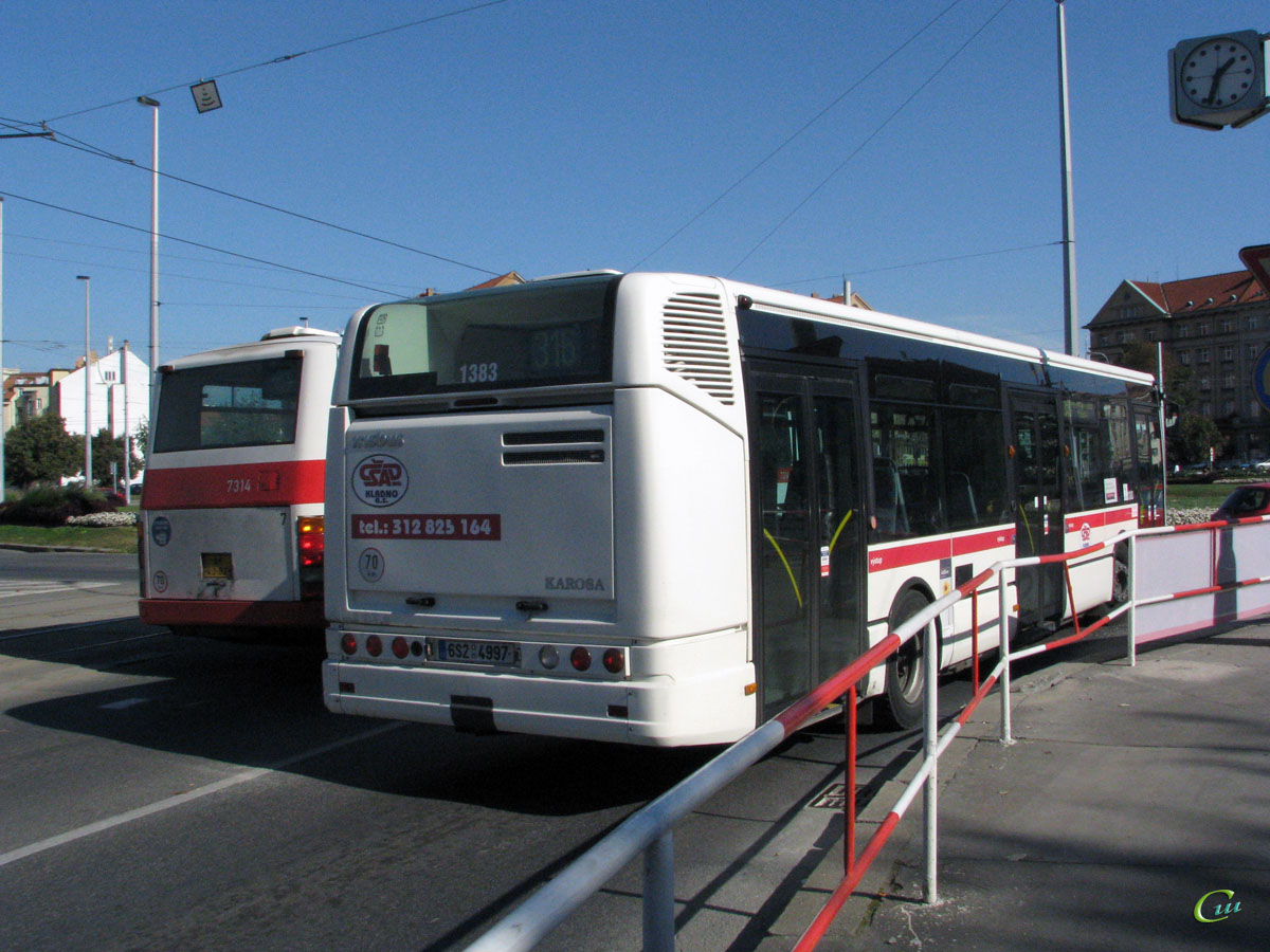 Прага. Karosa B931 AV 43-82, Irisbus Citelis 12M 6S2 4997
