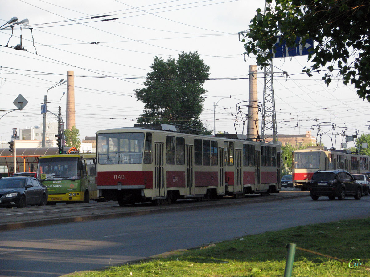 Киев. Tatra T6B5 (Tatra T3M) №040, Tatra T6B5 (Tatra T3M) №041