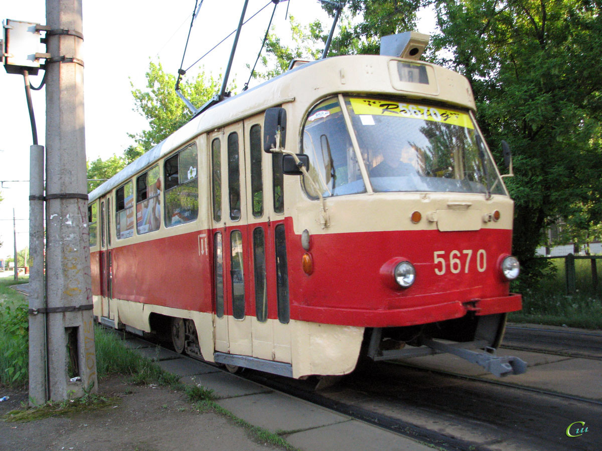 Киев. Tatra T3SU №5670