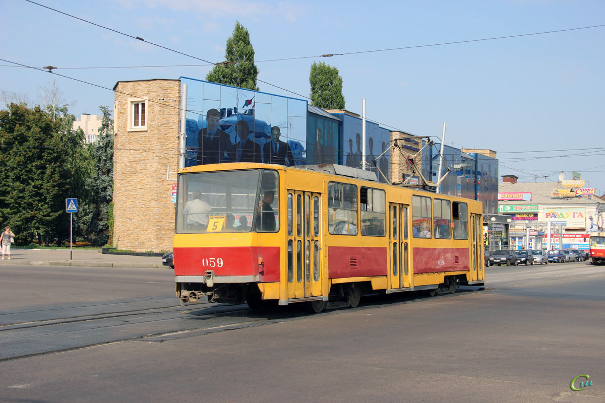 Курск. Tatra T6B5 (Tatra T3M) №059