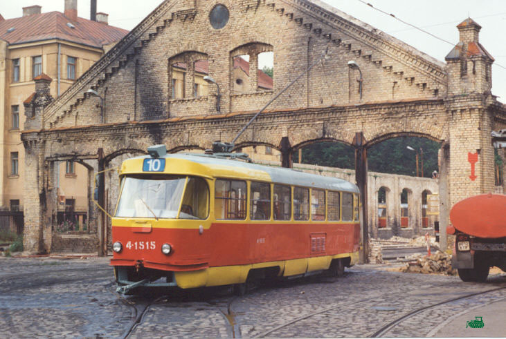 Рига. Tatra T3SU №4-1515