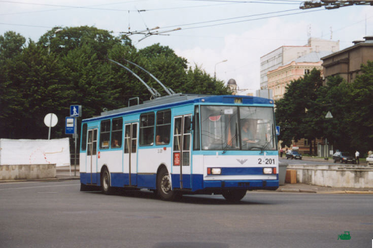 Рига. Škoda 14Tr02/6 №2-201