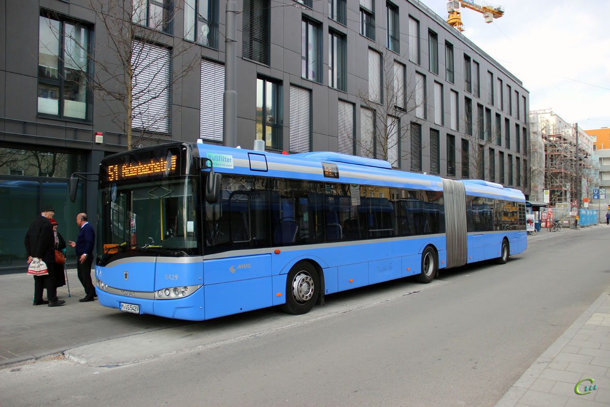 Мюнхен. Solaris Urbino 18 M-VG 5429