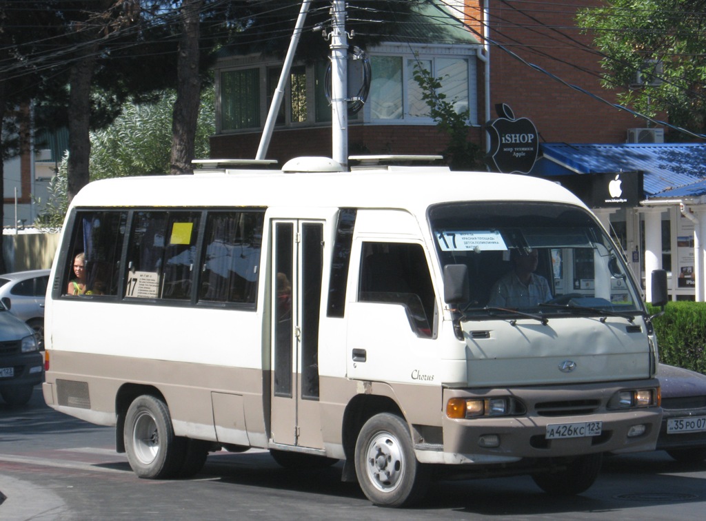 Анапа. Hyundai Chorus а426кс