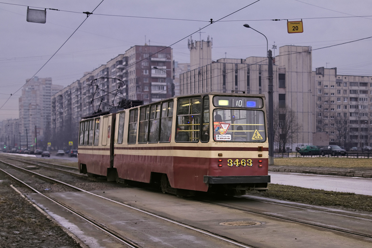 Санкт-Петербург. ЛВС-86К-М №3463