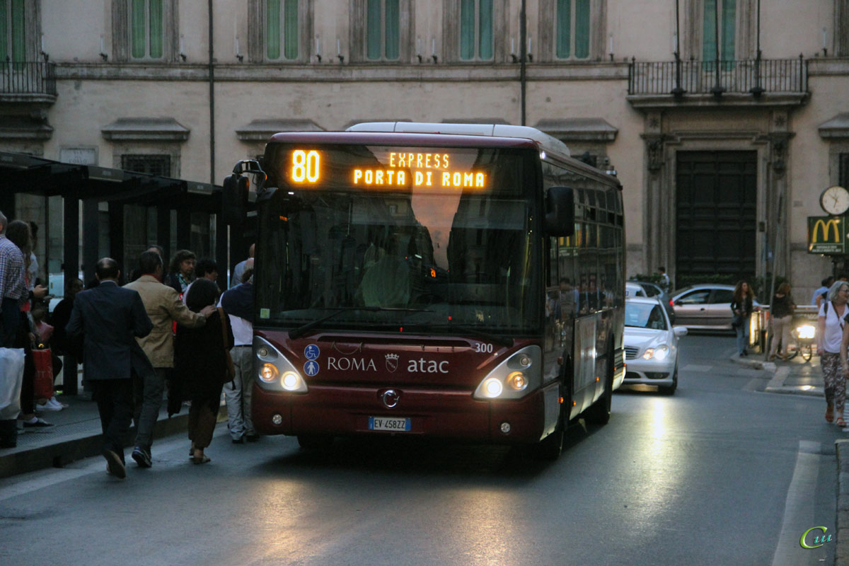 Рим. Irisbus Citelis 12M EV 458ZZ