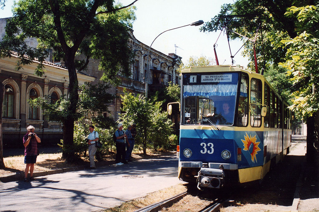 Евпатория. Tatra KT4SU №33
