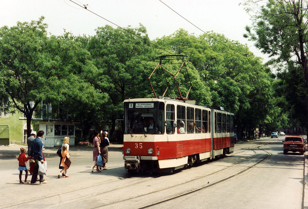 Евпатория. Tatra KT4SU №35