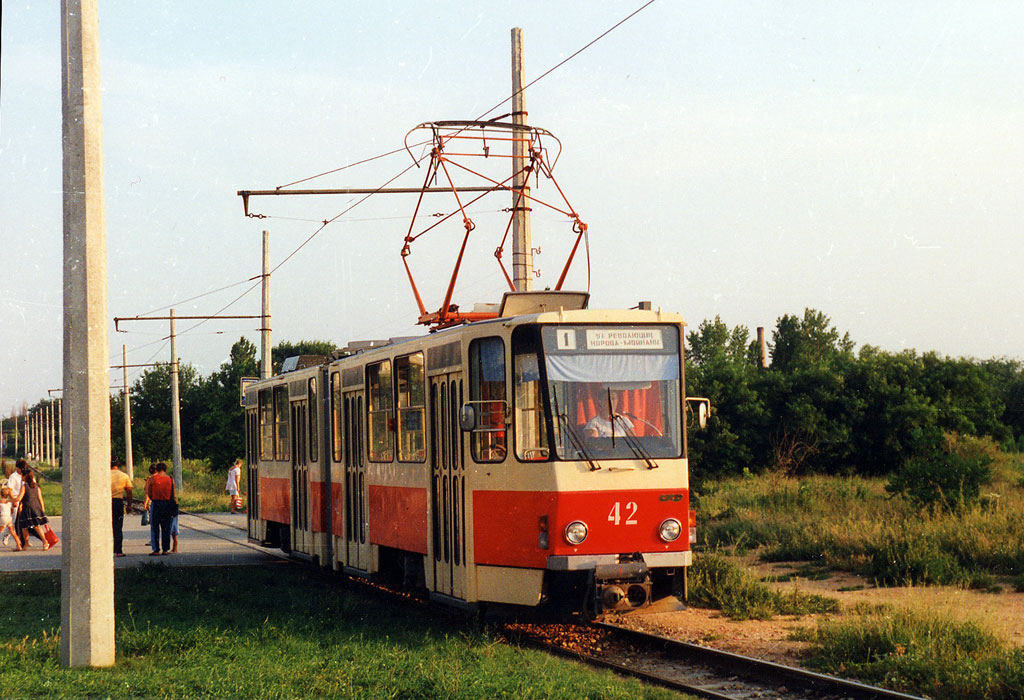 Евпатория. Tatra KT4SU №42