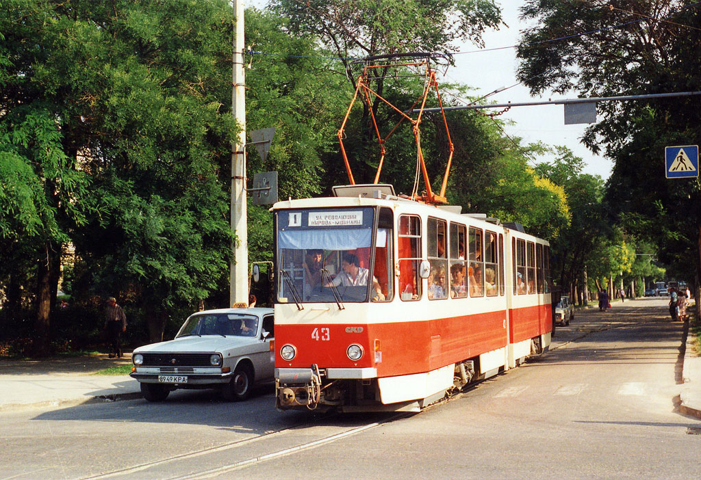 Евпатория. Tatra KT4SU №43