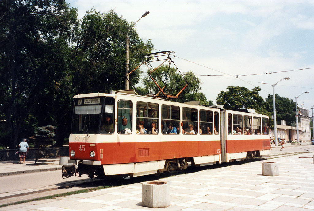 Евпатория. Tatra KT4SU №45