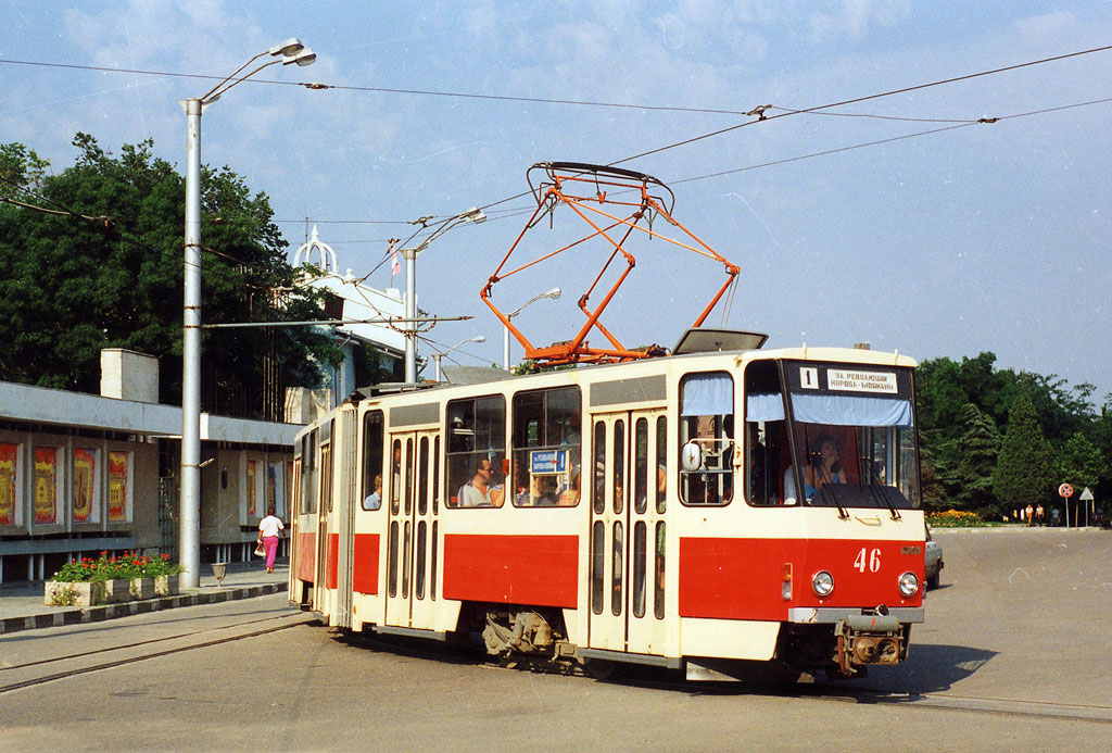 Евпатория. Tatra KT4SU №46