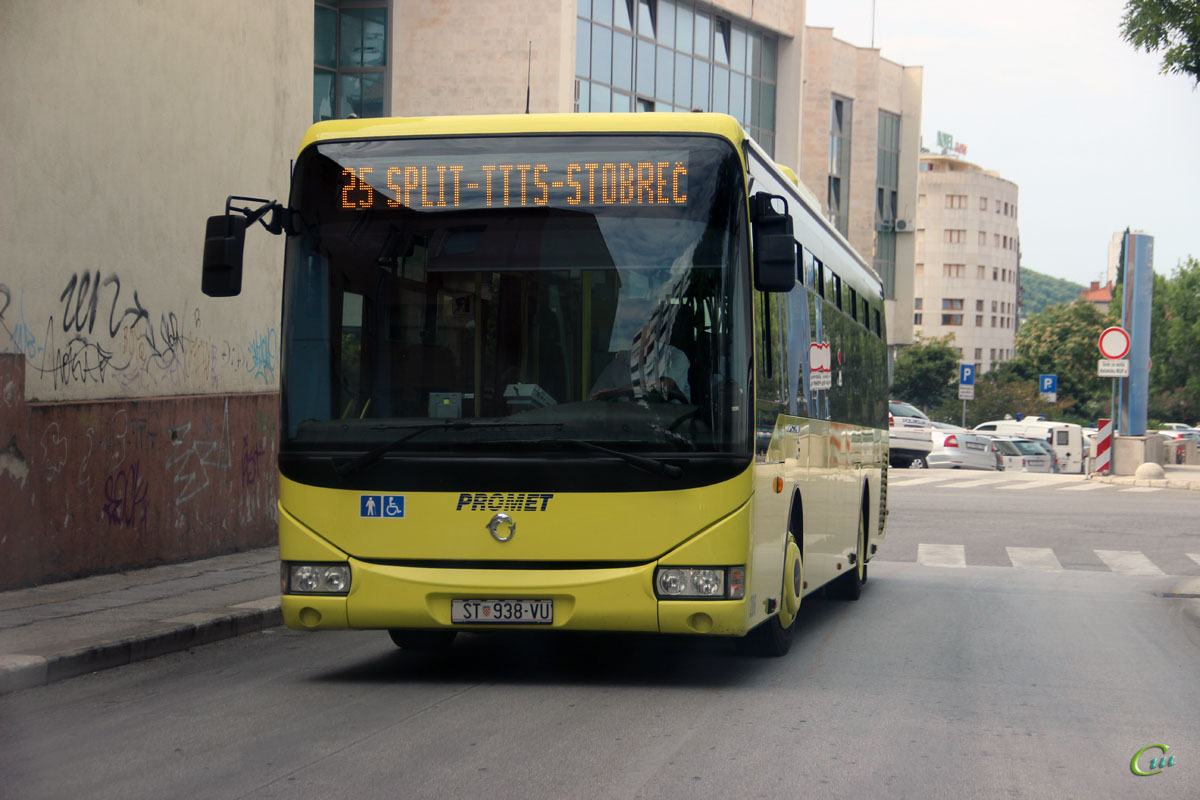 Сплит. Irisbus Crossway LE 12M ST 938-VU