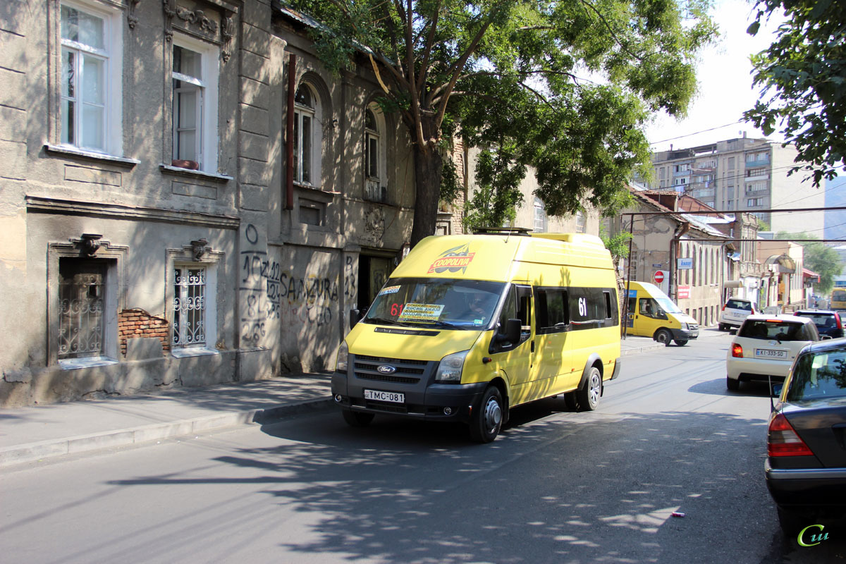 Тбилиси. Avestark (Ford Transit) TMC-081