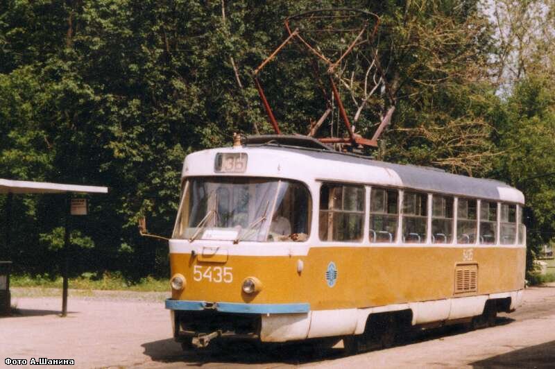 Москва. Tatra T3SU №5435