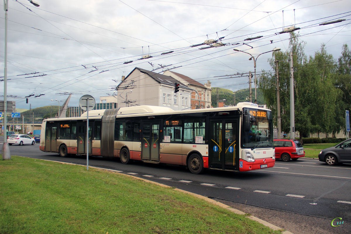 Усти-над-Лабем. Irisbus Citelis 18M CNG 6U8 9802