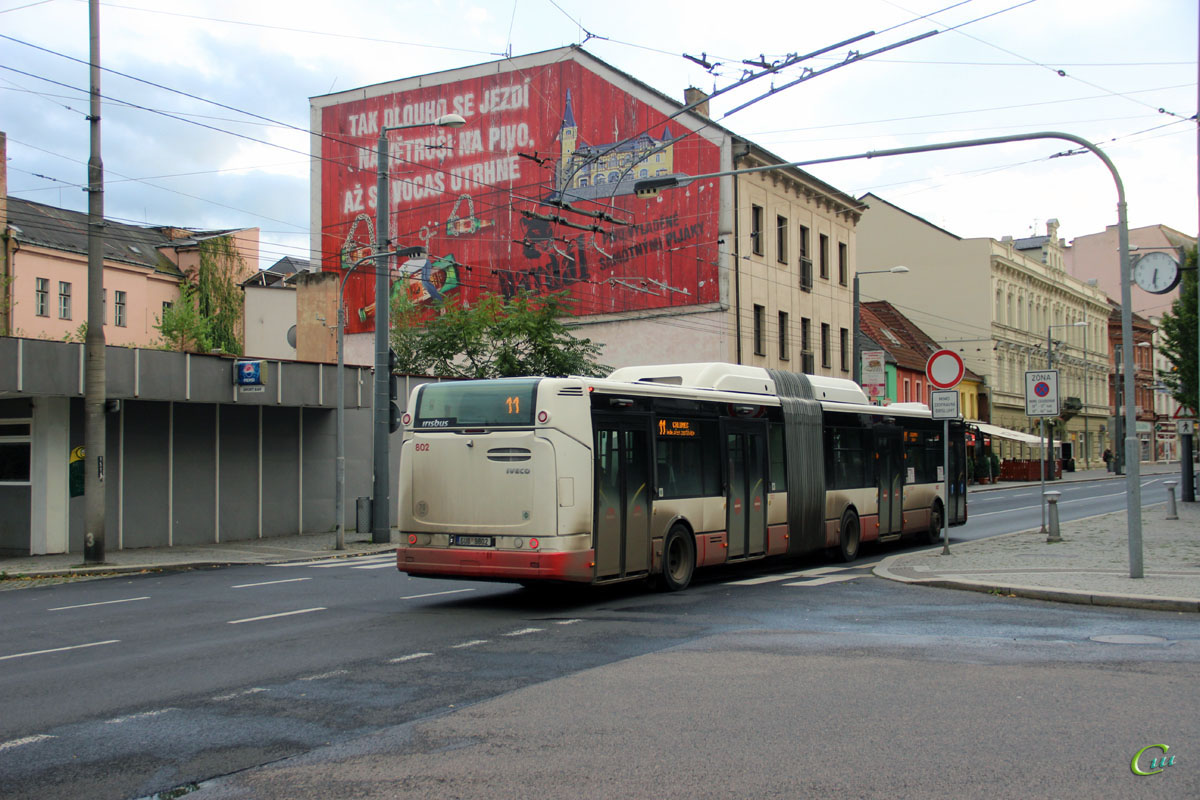 Усти-над-Лабем. Irisbus Citelis 18M CNG 6U8 9802
