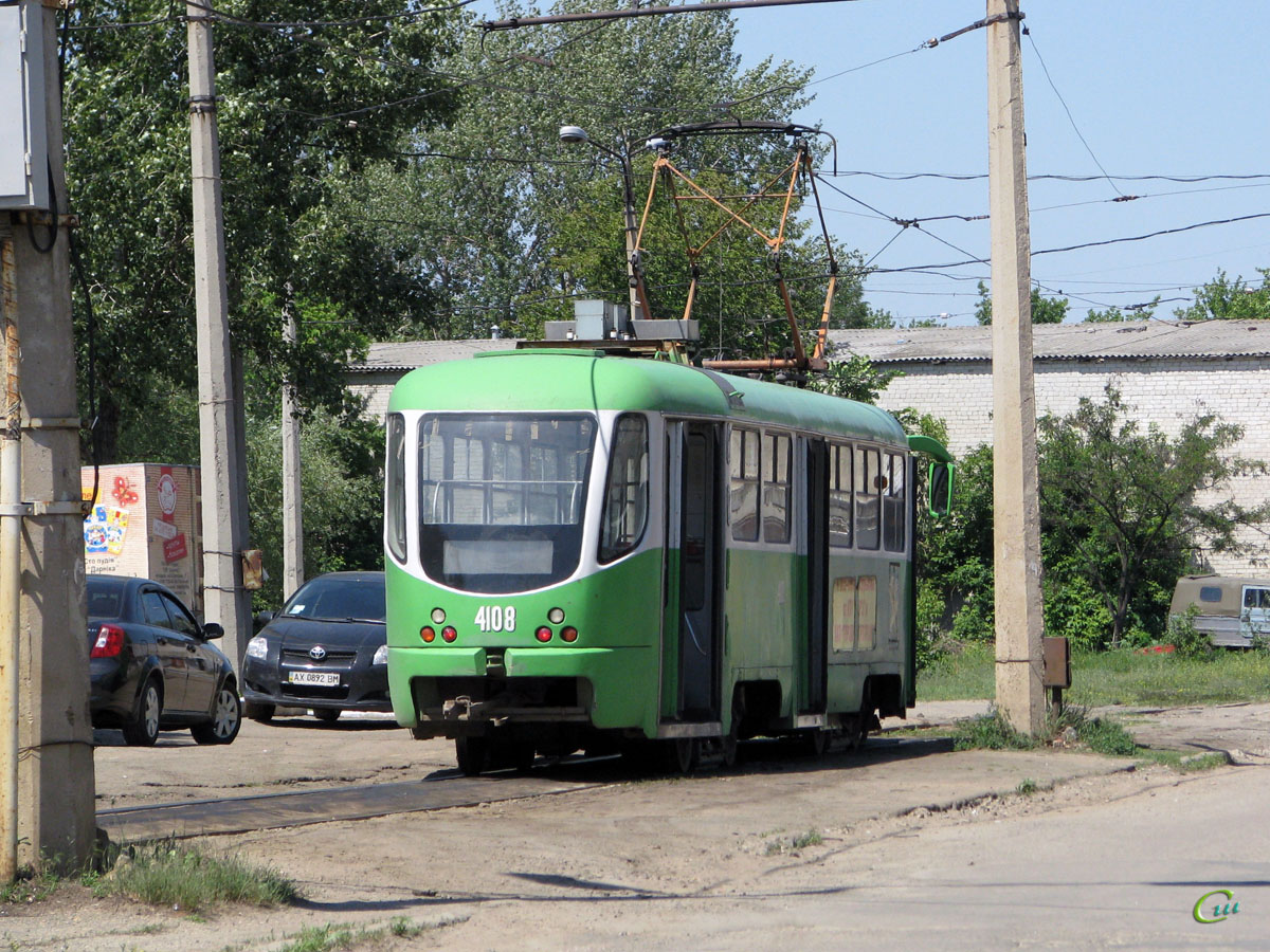 Харьков. Tatra T3ВПА №4108