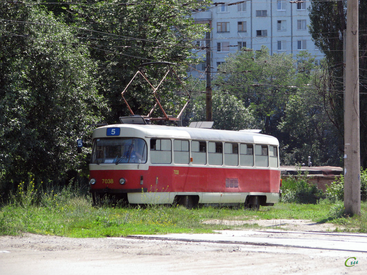Харьков. Tatra T3SUCS №7038