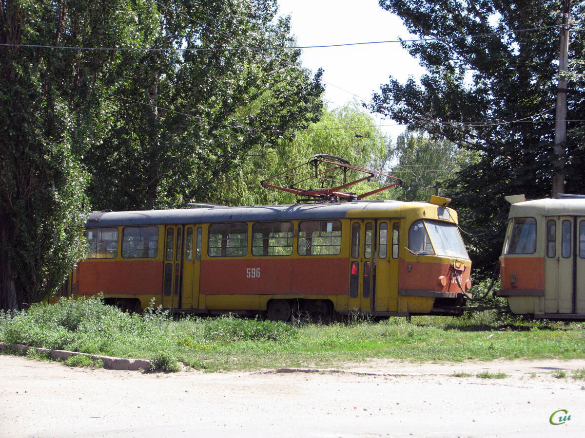 Харьков. Tatra T3SU №596