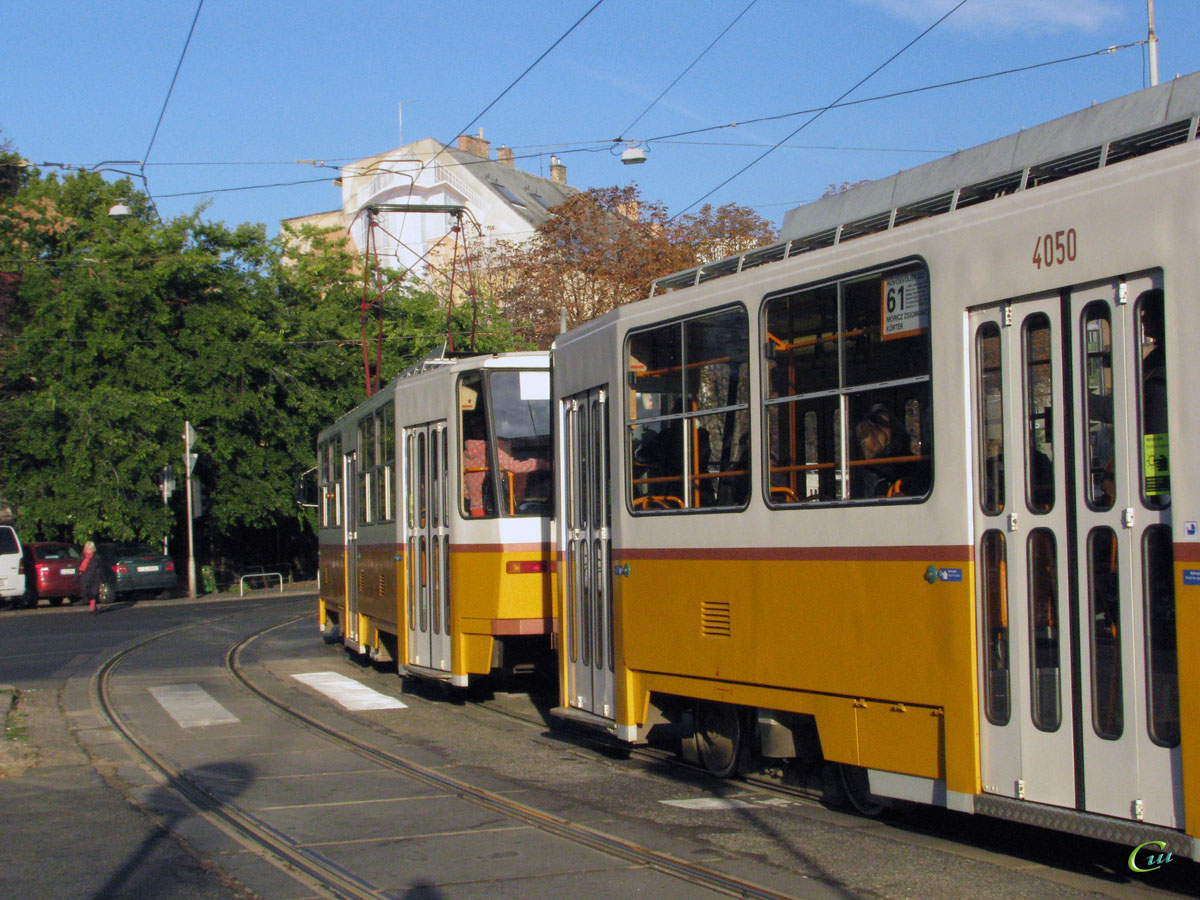 Будапешт. Tatra T5C5 №4050, Tatra T5C5 №4095