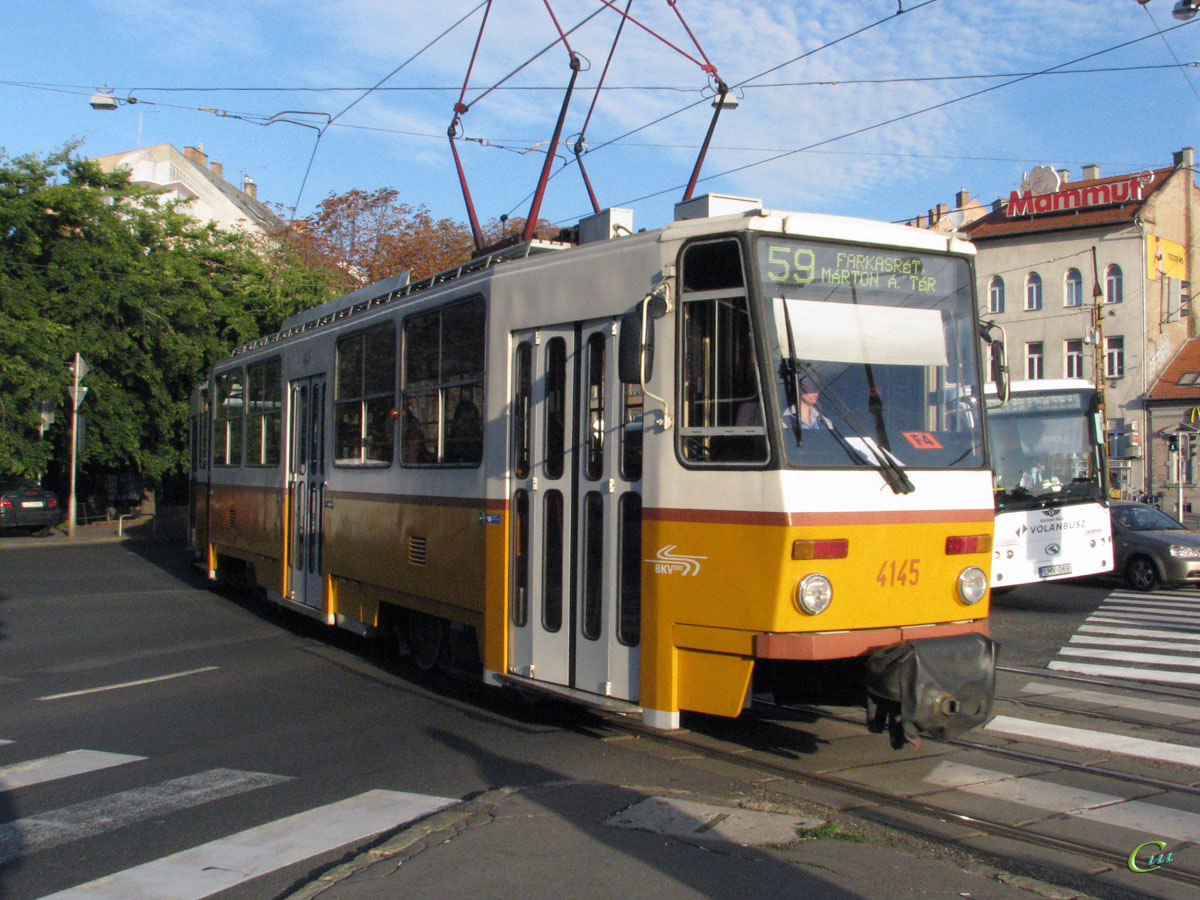 Будапешт. Tatra T5C5 №4145