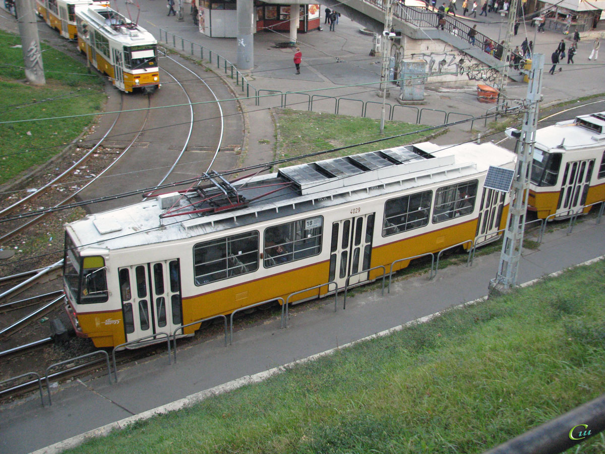 Будапешт. Tatra T5C5 №4029