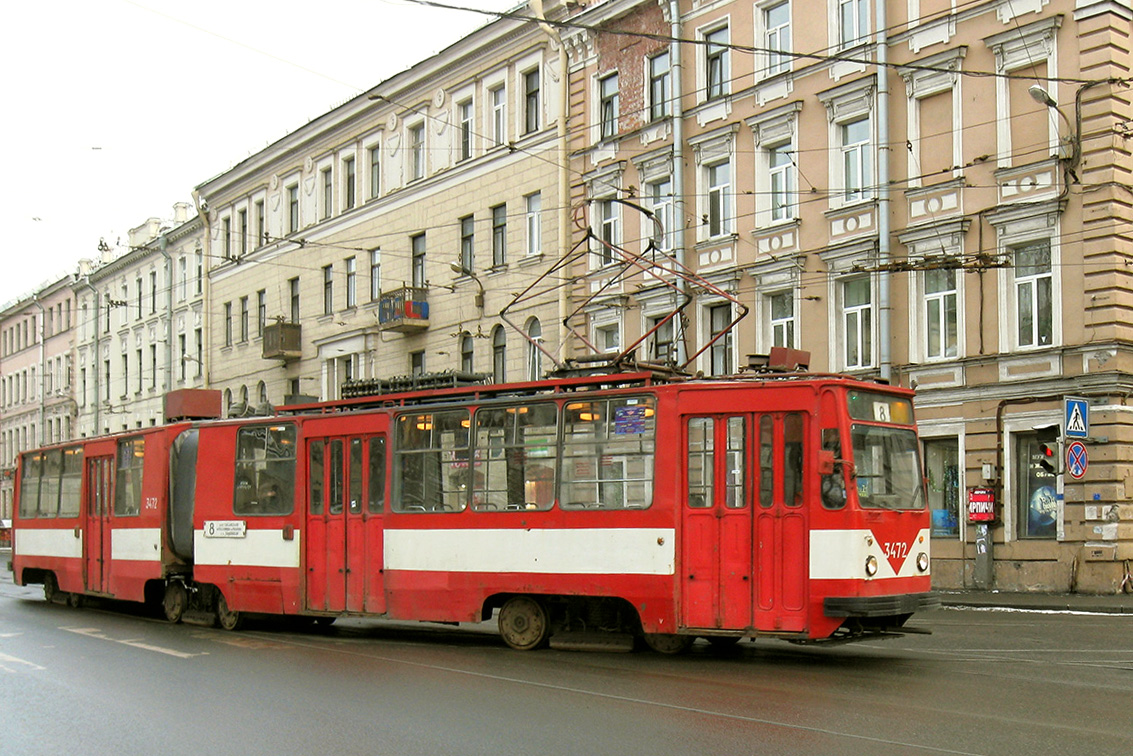 Санкт-Петербург. ЛВС-86К №3472
