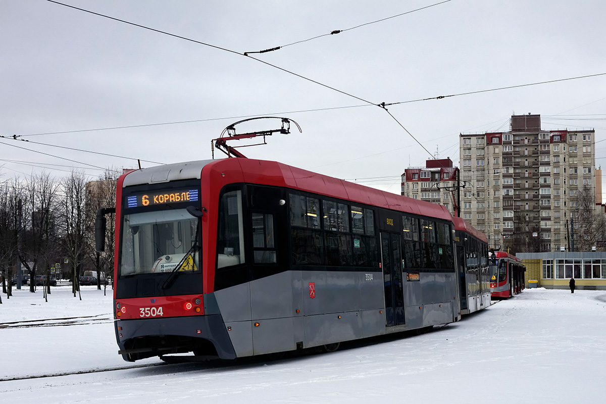 Санкт-Петербург. ЛМ-68М3 №3504