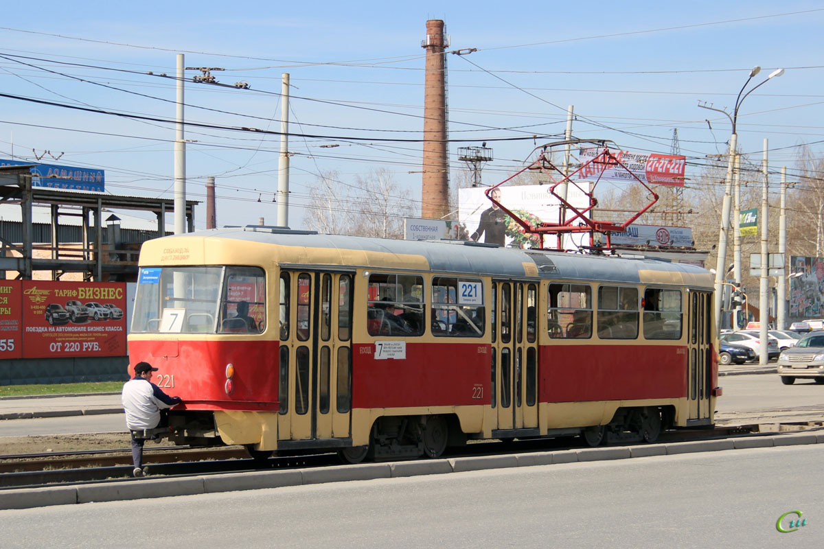 Екатеринбург. Tatra T3SU №221