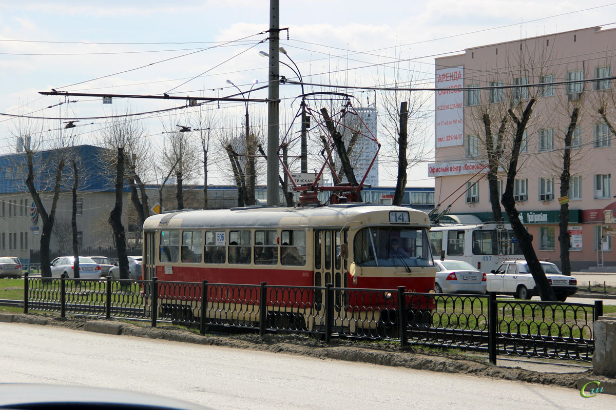 Екатеринбург. Tatra T3 (двухдверная) №506