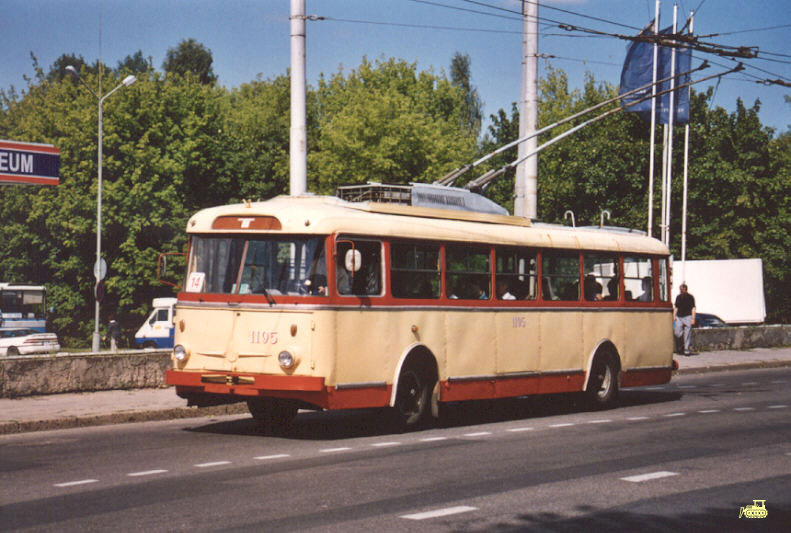 Вильнюс. Škoda 9TrH29 №1195
