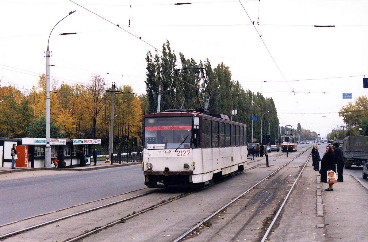 Липецк. Tatra T6B5 (Tatra T3M) №2122