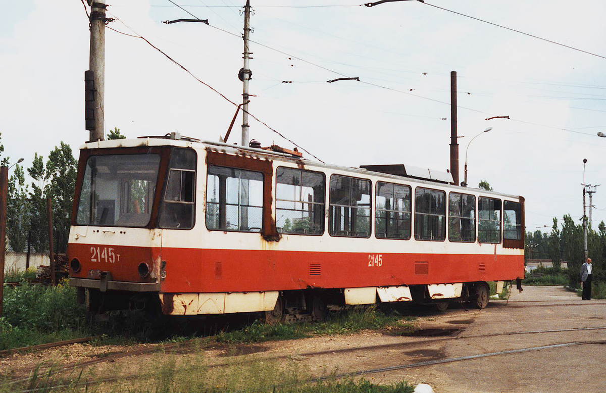 Липецк. Tatra T6B5 (Tatra T3M) №2145