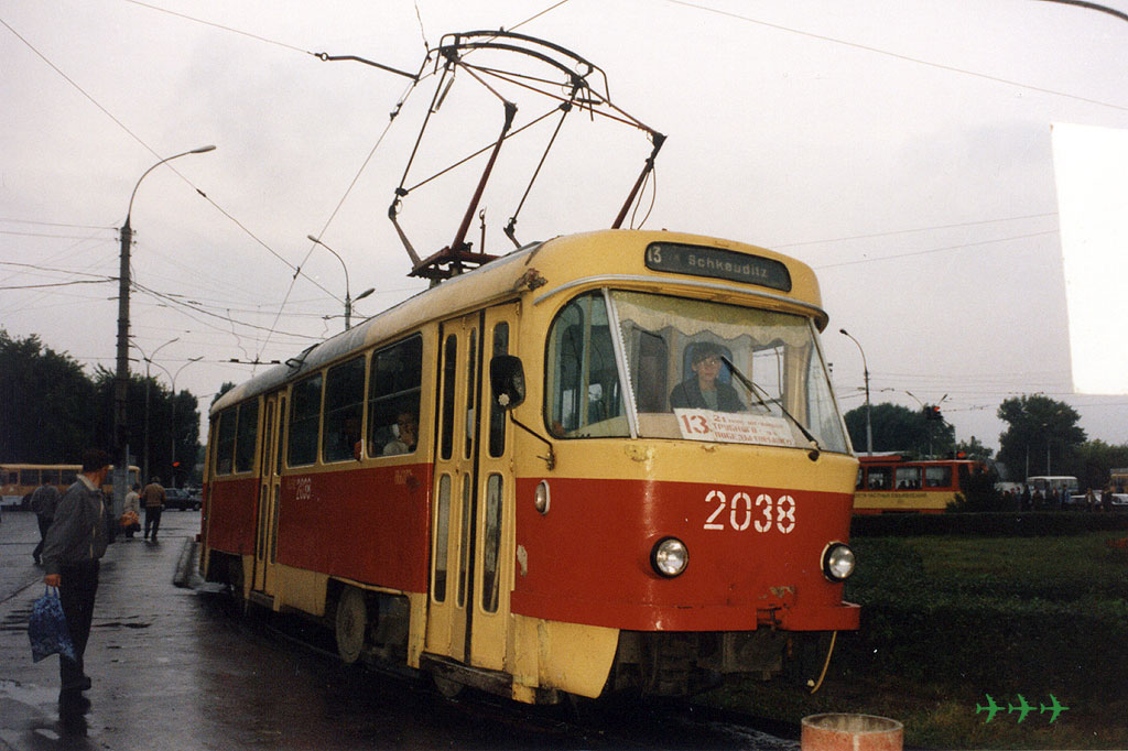 Липецк. Tatra T4D №2038