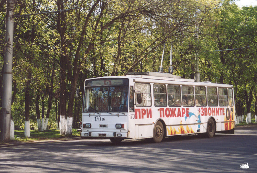 Вологда. Škoda 14TrM (ВМЗ) №170